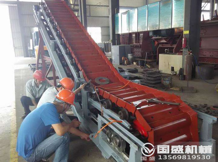 鑄造件板鏈輸送機 鑄造件板鏈輸送機